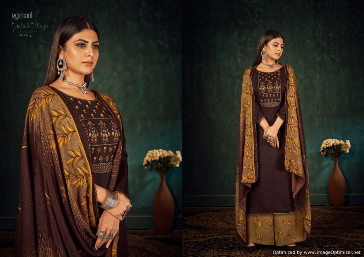 Romani Patiala Magic Vol  2 Exclusive Winter Wear Designer Catalog