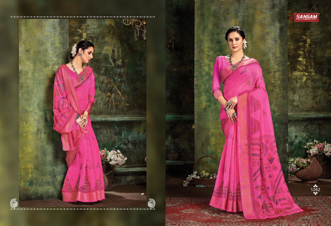 Sangam Graceful  Vol 2 Casual Wear Printed Saree Catalog