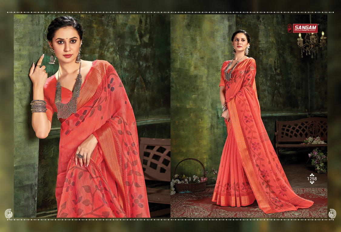Sangam Graceful  Vol 2 Casual Wear Printed Saree Catalog