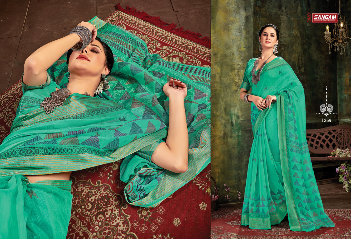 Sangam Graceful  Vol 2 Casual Wear Printed Saree Catalog