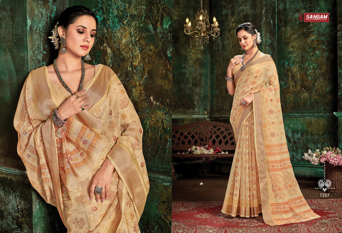 Sangam Graceful  Vol 2 Casual Wear Printed Saree Catalog