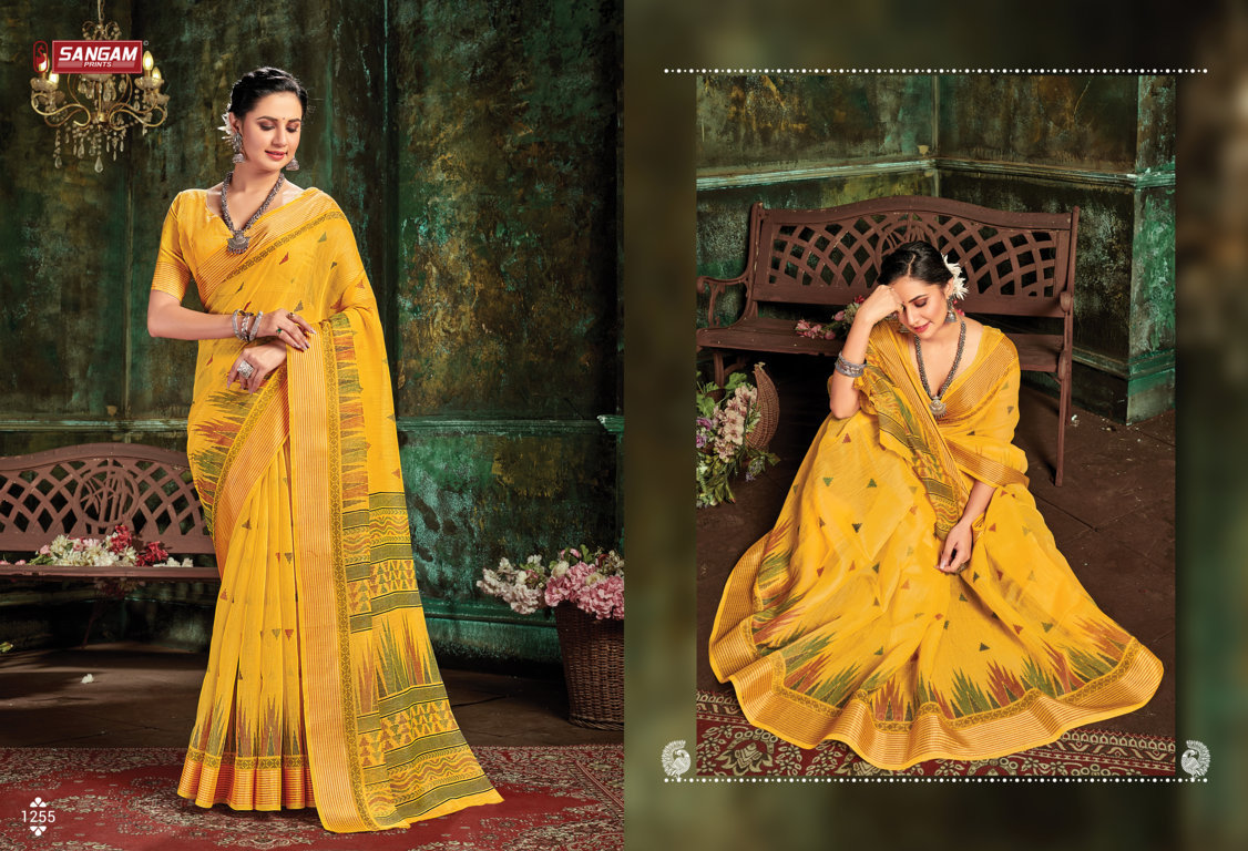 Sangam Graceful  Vol 2 Casual Wear Printed Saree Catalog