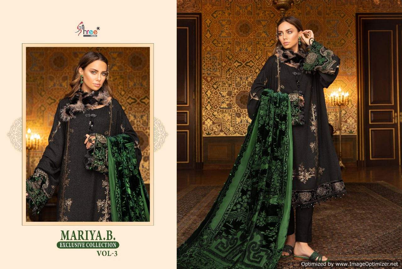 Shree Mariya B Exclusive Collection  Vol 3 Wholesale Pakistani Salwar Kameez