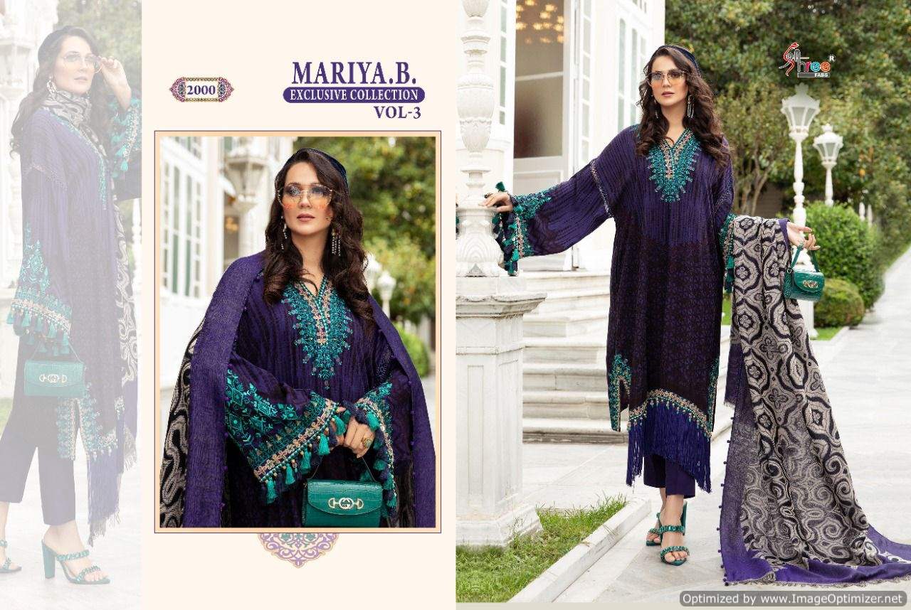 Shree Mariya B Exclusive Collection  Vol 3 Wholesale Pakistani Salwar Kameez