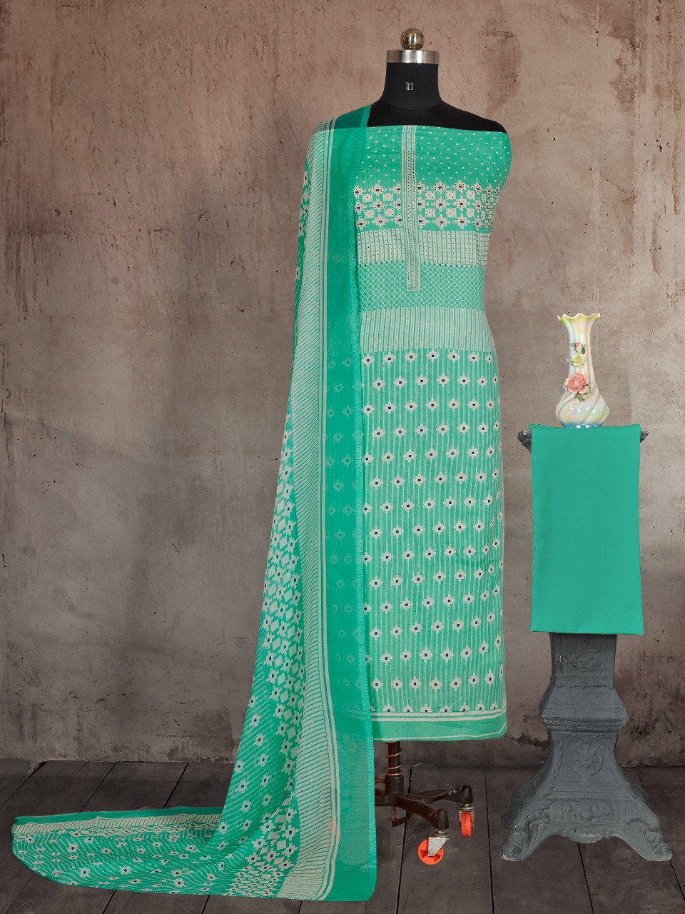 Bipson Maahi 1454 Regular Wear Cotton Dress Material Catalog