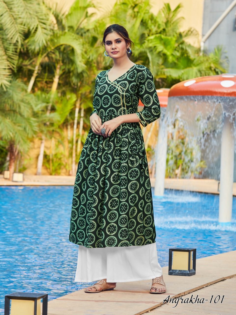 Blue Hills  Angrakha Vol 1  Kurti For Daily Wear Collection Designer Kurtis  Catalog