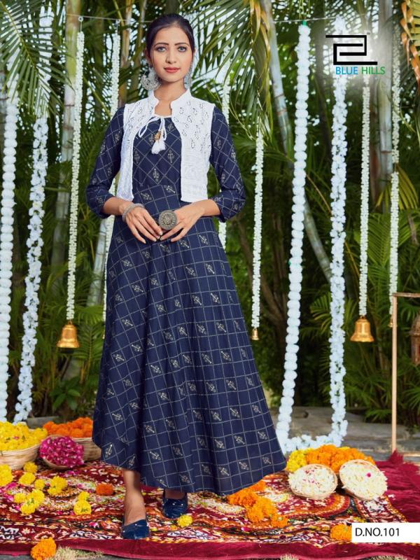 Blue Hills Stop Watch Rayon Designer Kurti With Chiken Koti  Buy Beauty Chikan Handicraft Lucknowi Designer Koti