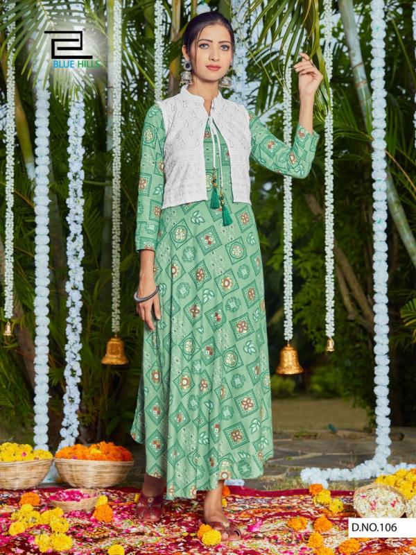 Blue Hills Stop Watch Rayon Designer Kurti With Chiken Koti  Buy Beauty Chikan Handicraft Lucknowi Designer Koti