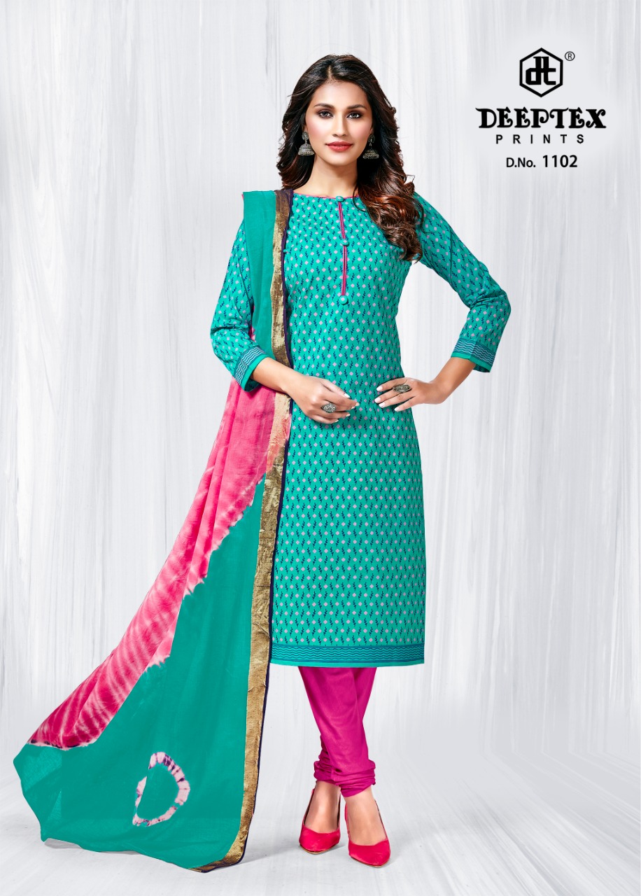 Deeptex Tradition  Vol 11 Ethnic  Cotton Dress Material Catalog