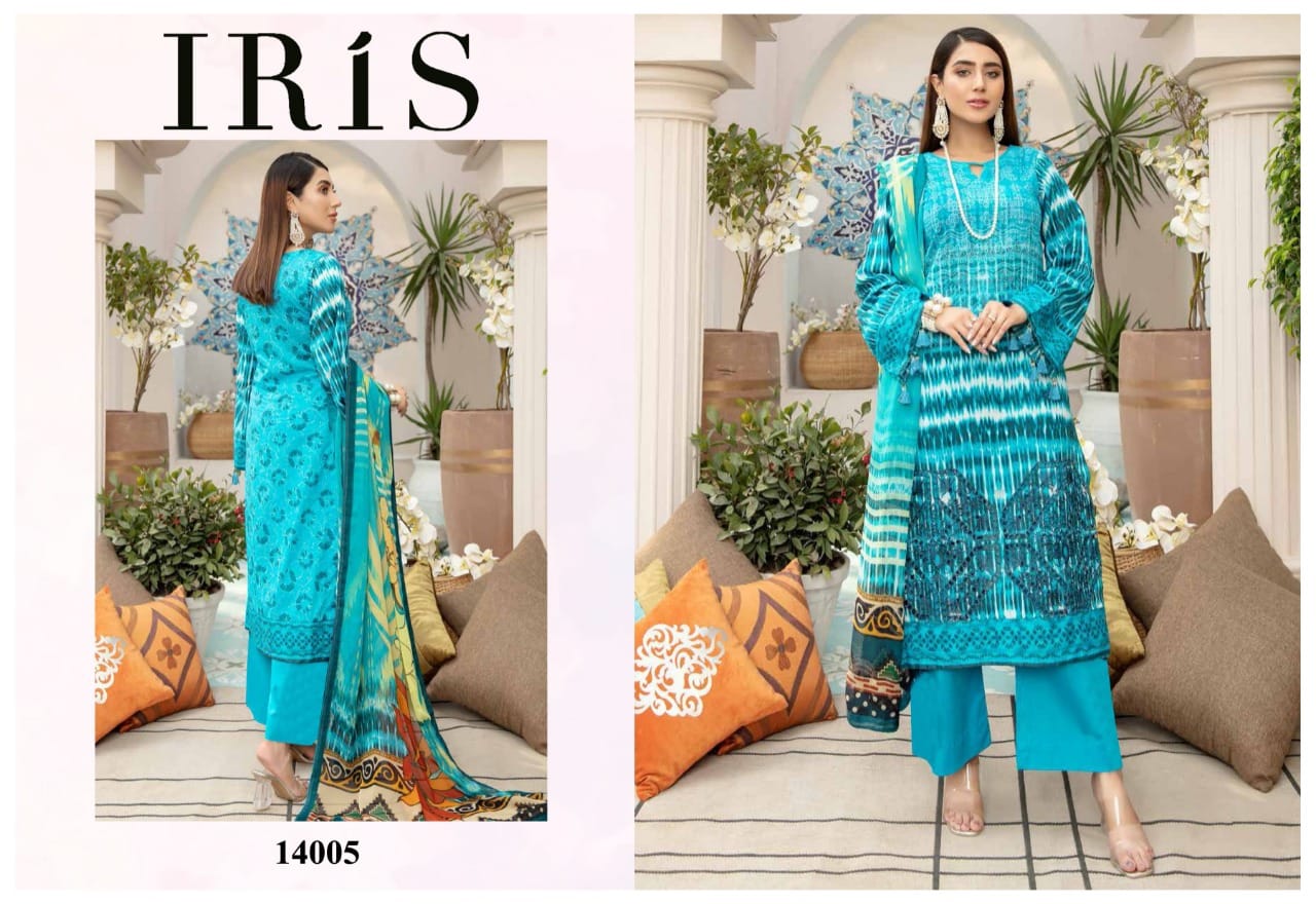 Iris  Vol 14 Classic Collection  Karachi Dress  Buy Karachi Cotton Dress Material Catalog
