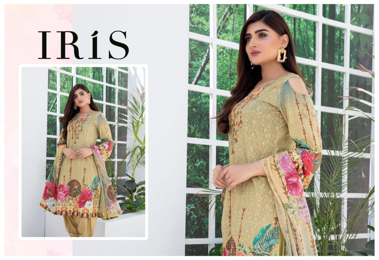 Iris  Vol 14 Classic Collection  Karachi Dress  Buy Karachi Cotton Dress Material Catalog