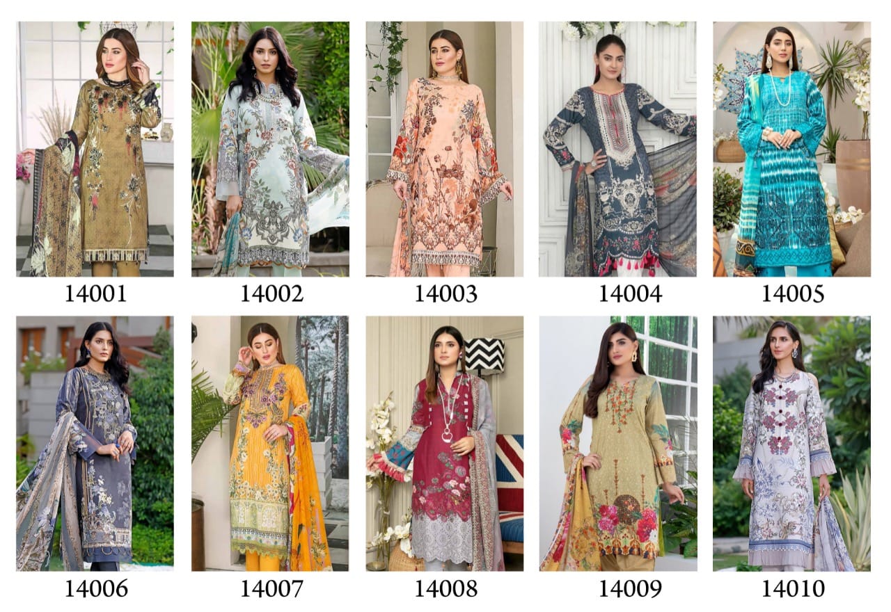 Iris  Vol 14 Classic Collection  Karachi Dress  Buy Karachi Cotton Dress Material Catalog