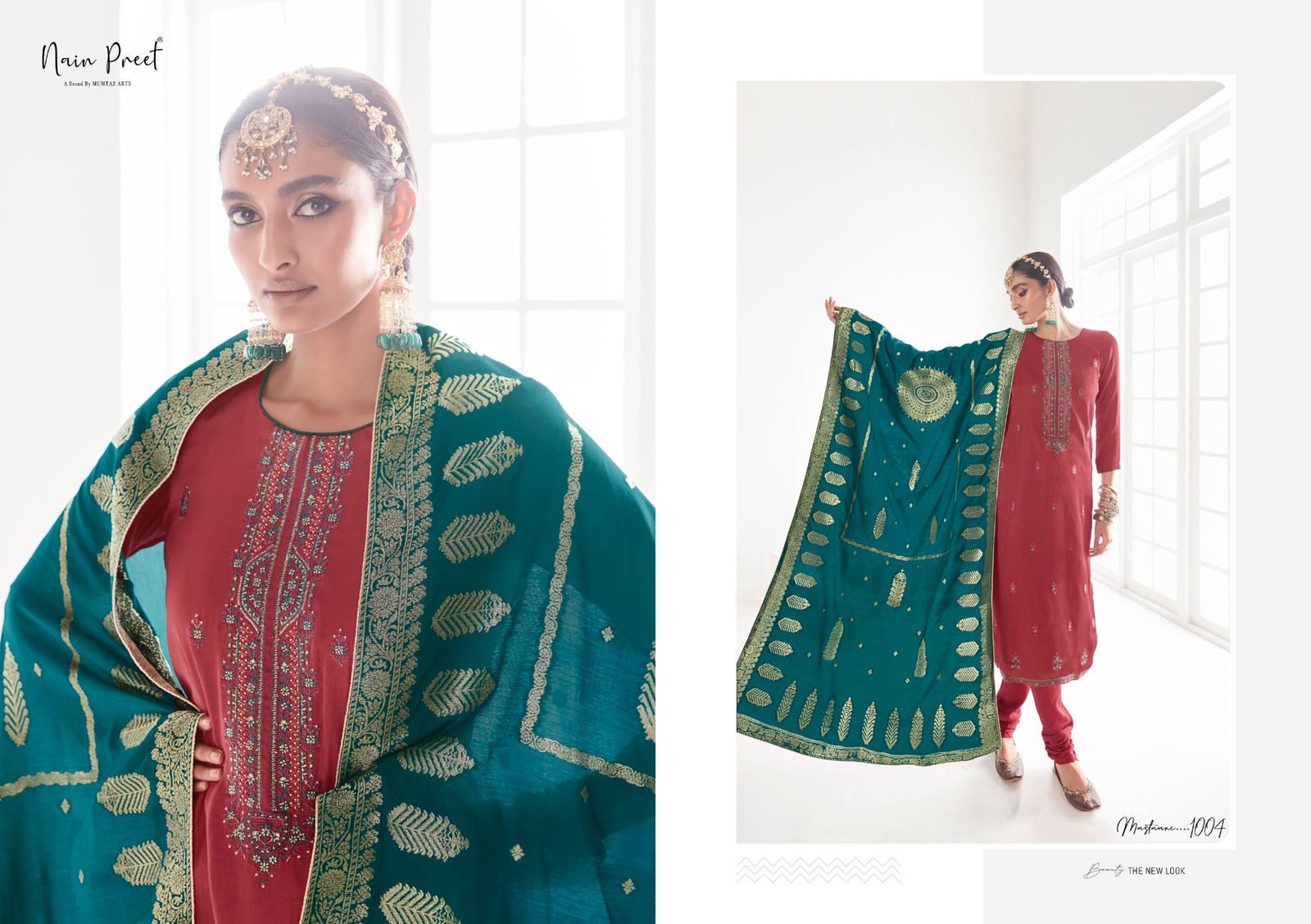 Mumtaz Arts Nain Preet Mastaani Designer Salwar Kameezdesigner Salwar Suits Catalog