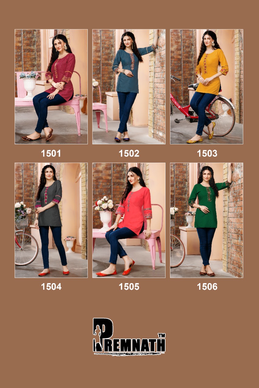 Premnath Phantom  Vol 15 Fancy Wear Ladies Top Catalog