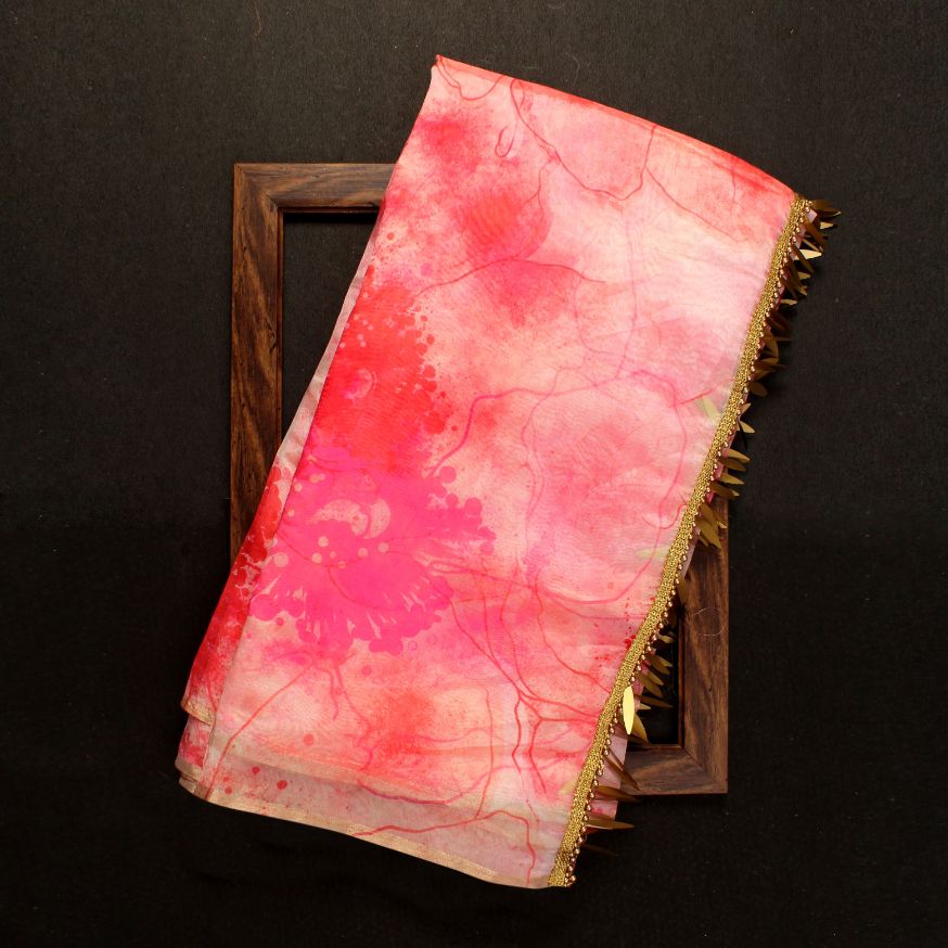 Ynf Aamrapali Fancy Wear Organza Saree  Catalog