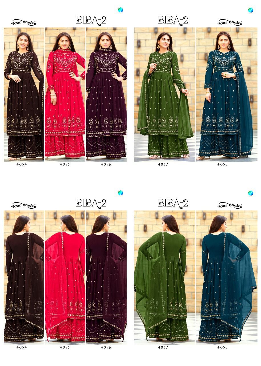Your Choice Biba Vol 2 Festive Wear Designer Salwar Kameez Catalog