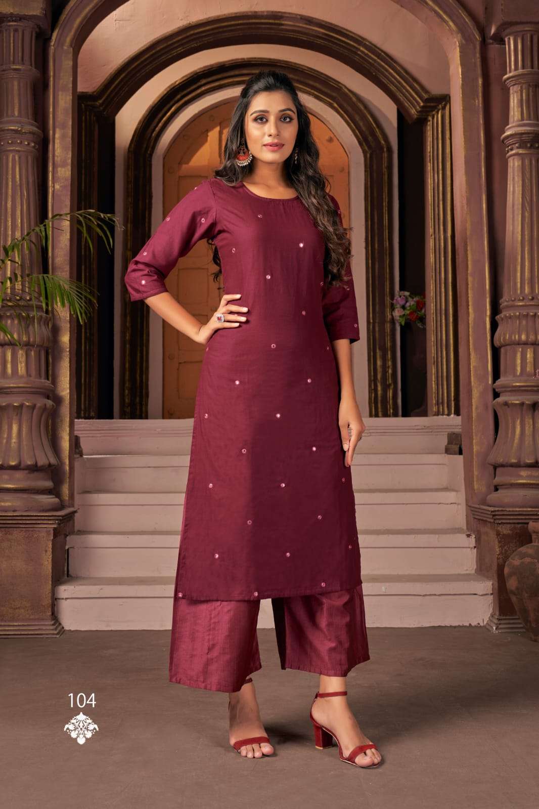 Banwery Srivalli Cotton Ethnic Kurti With bottom catalog