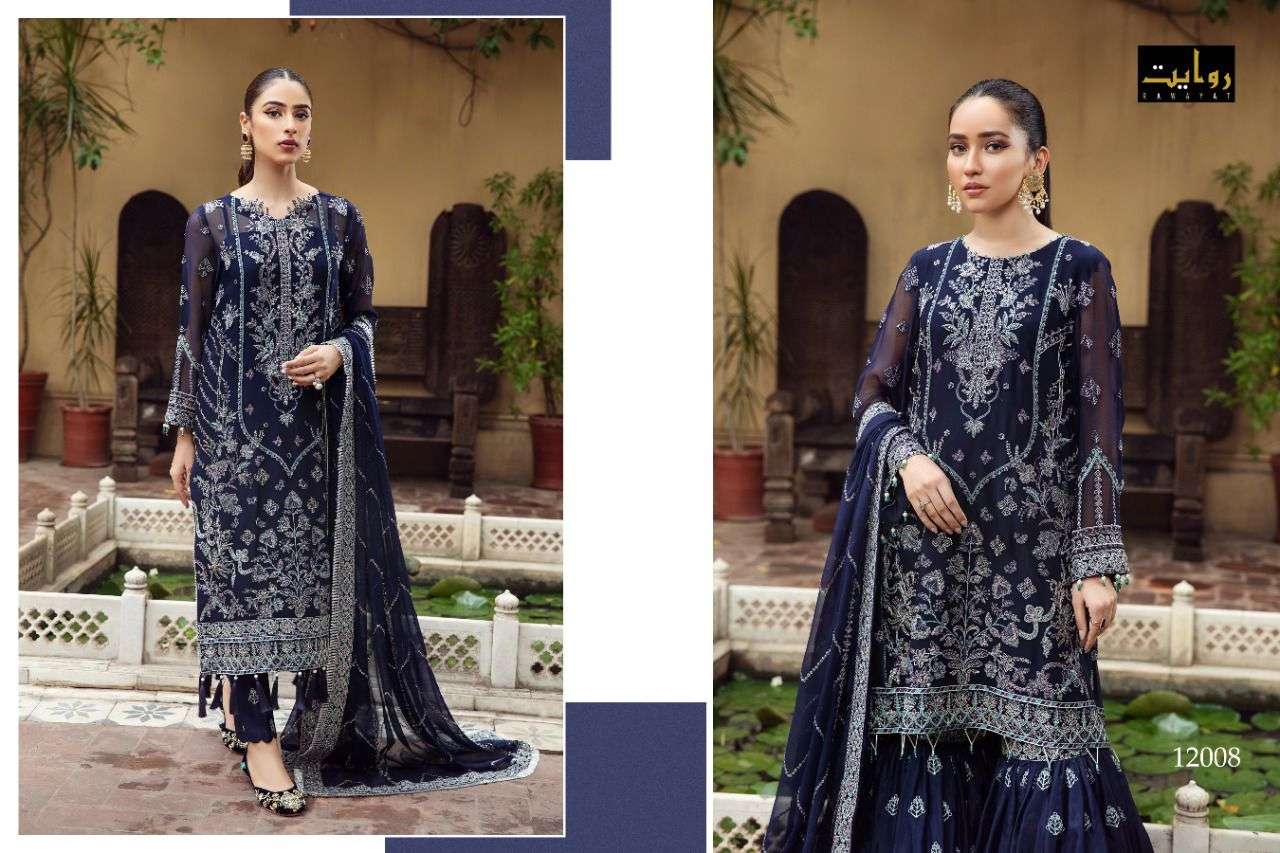 Rawayat Adans Libas Designer Pakistani Salwar Suits Catalog