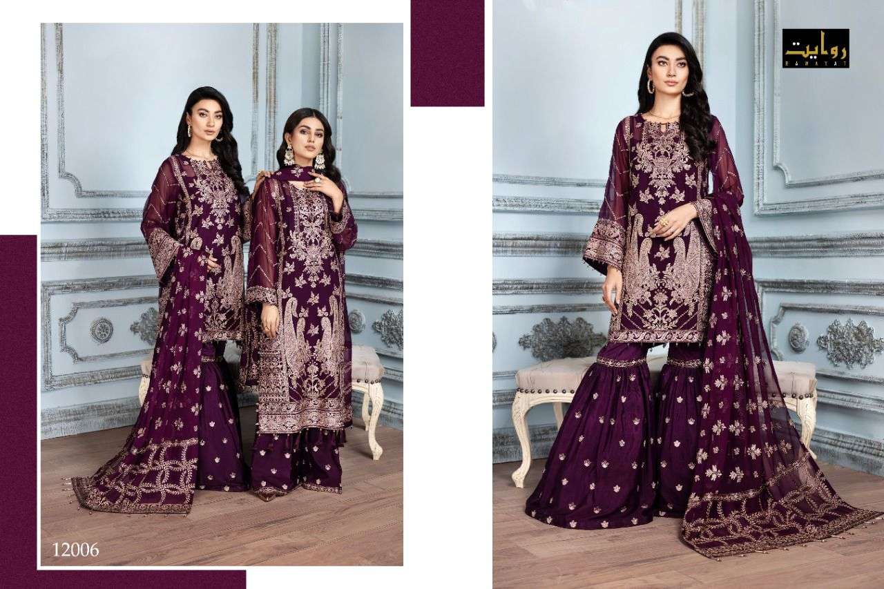 Rawayat Adans Libas Designer Pakistani Salwar Suits Catalog