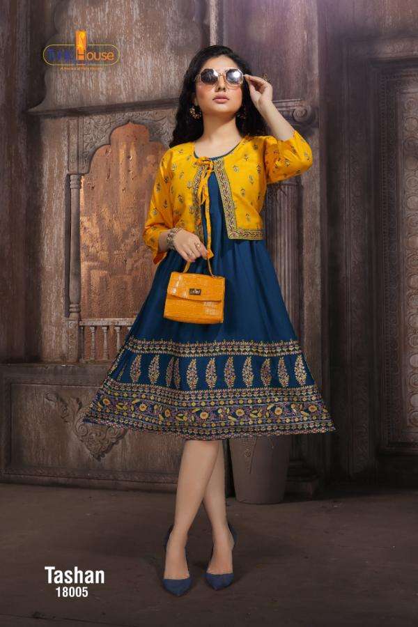 Tunic House Tashan  Fancy Kurti With Jacket catalog 