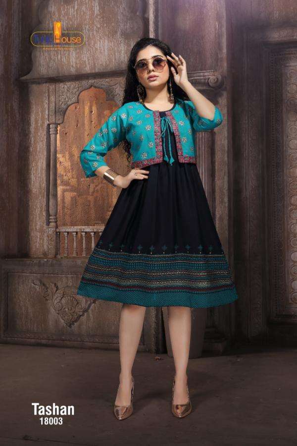 Tunic House Tashan  Fancy Kurti With Jacket catalog 
