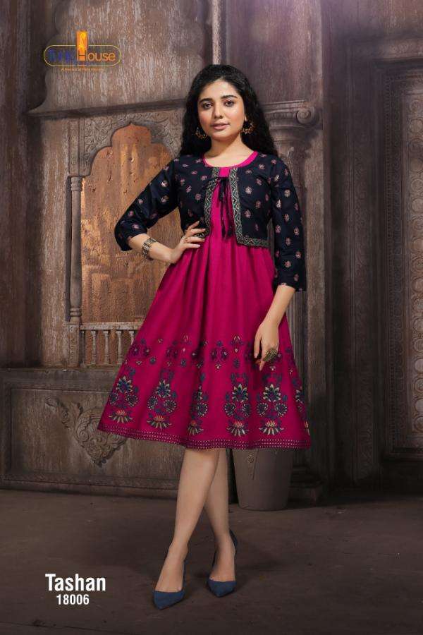 Tunic House Tashan  Fancy Kurti With Jacket catalog 
