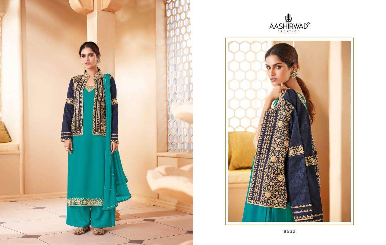 Aashirwad Aashi 8530 Catalog Designer Pakistani Salwar Suits