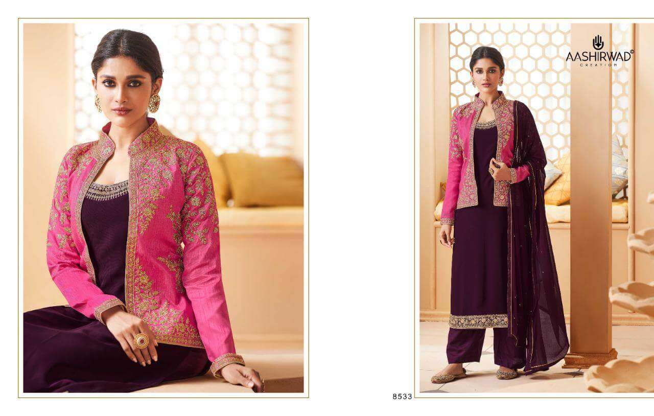 Aashirwad Aashi 8530 Catalog Designer Pakistani Salwar Suits