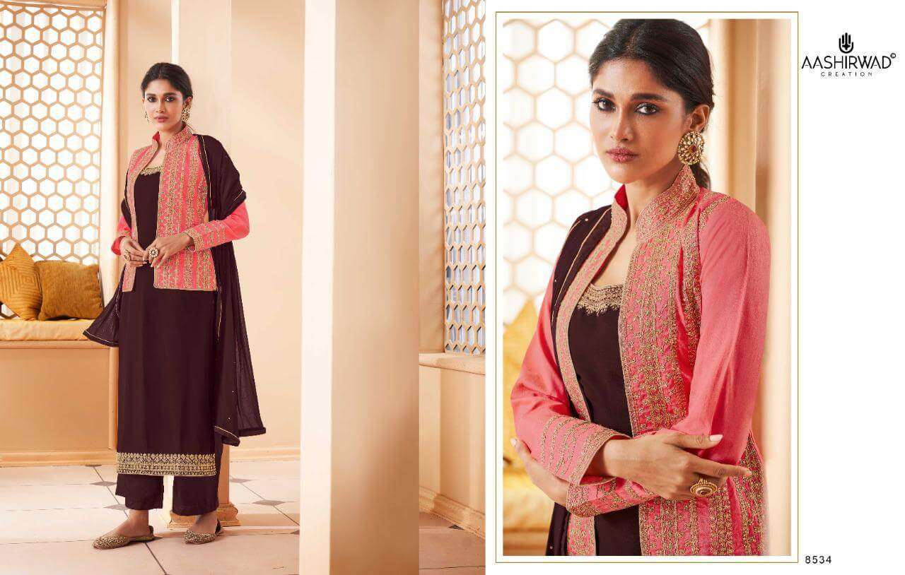 Aashirwad Aashi 8530 Catalog Designer Pakistani Salwar Suits