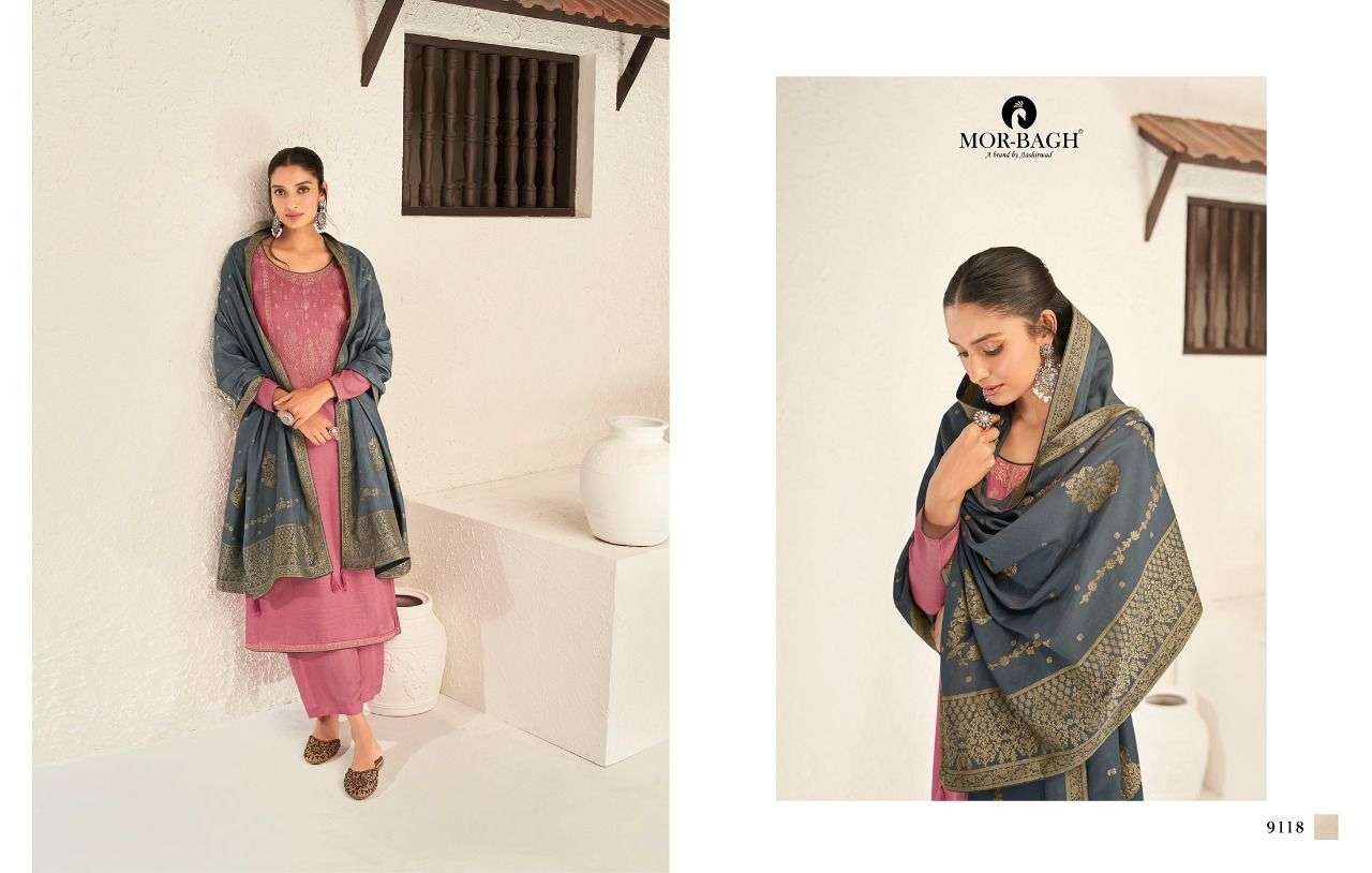 Aashirwad Mor Bagh Misri 9115 Series catalog  Designer Salwar Kameez 