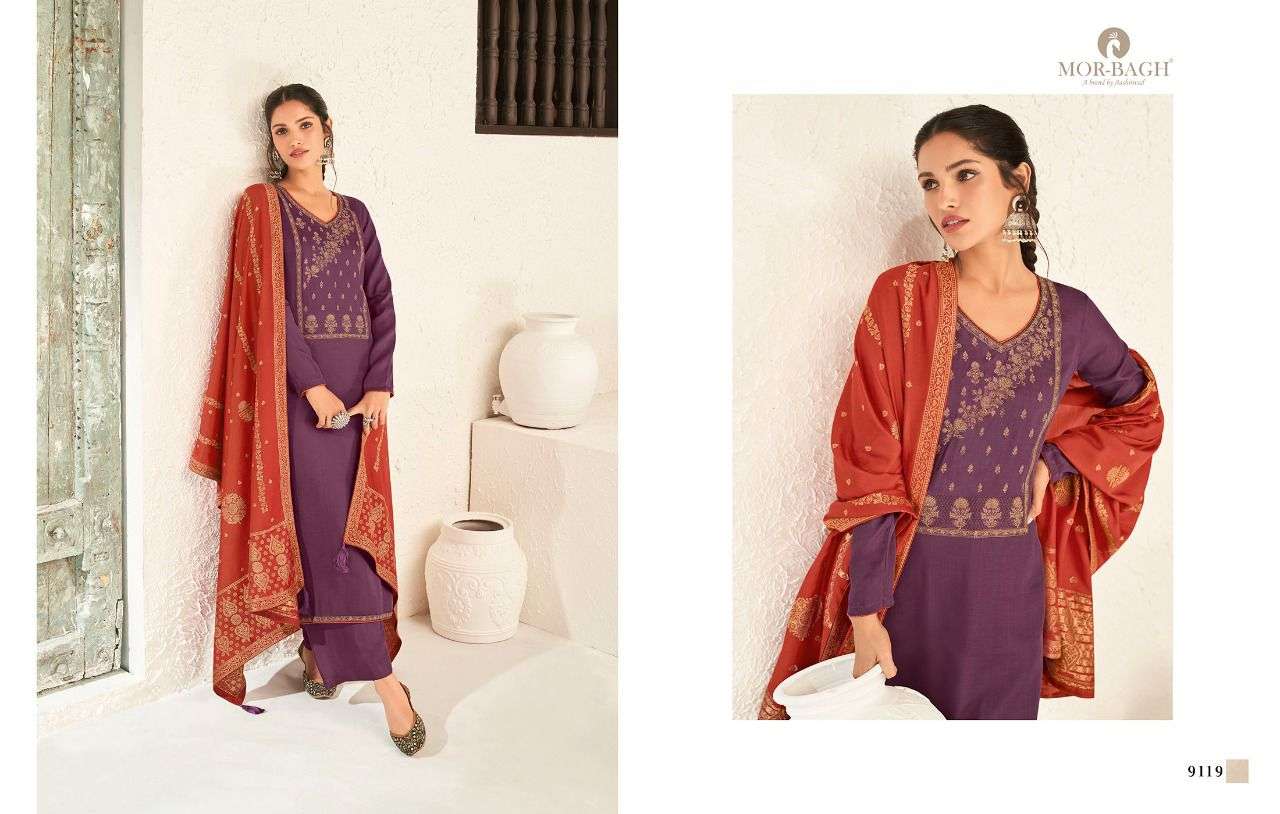 Aashirwad Mor Bagh Misri 9115 Series catalog  Designer Salwar Kameez 