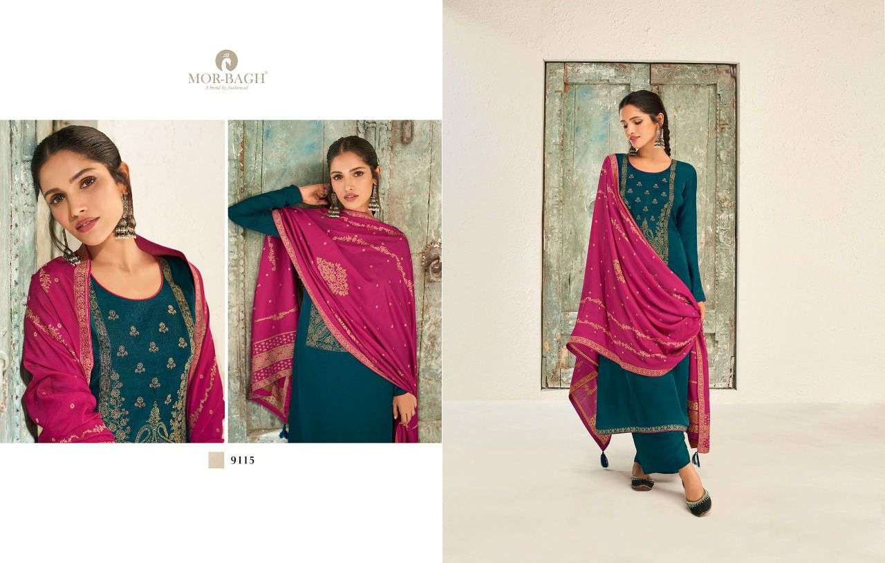 Aashirwad Mor Bagh Misri 9115 Series catalog  Designer Salwar Kameez 