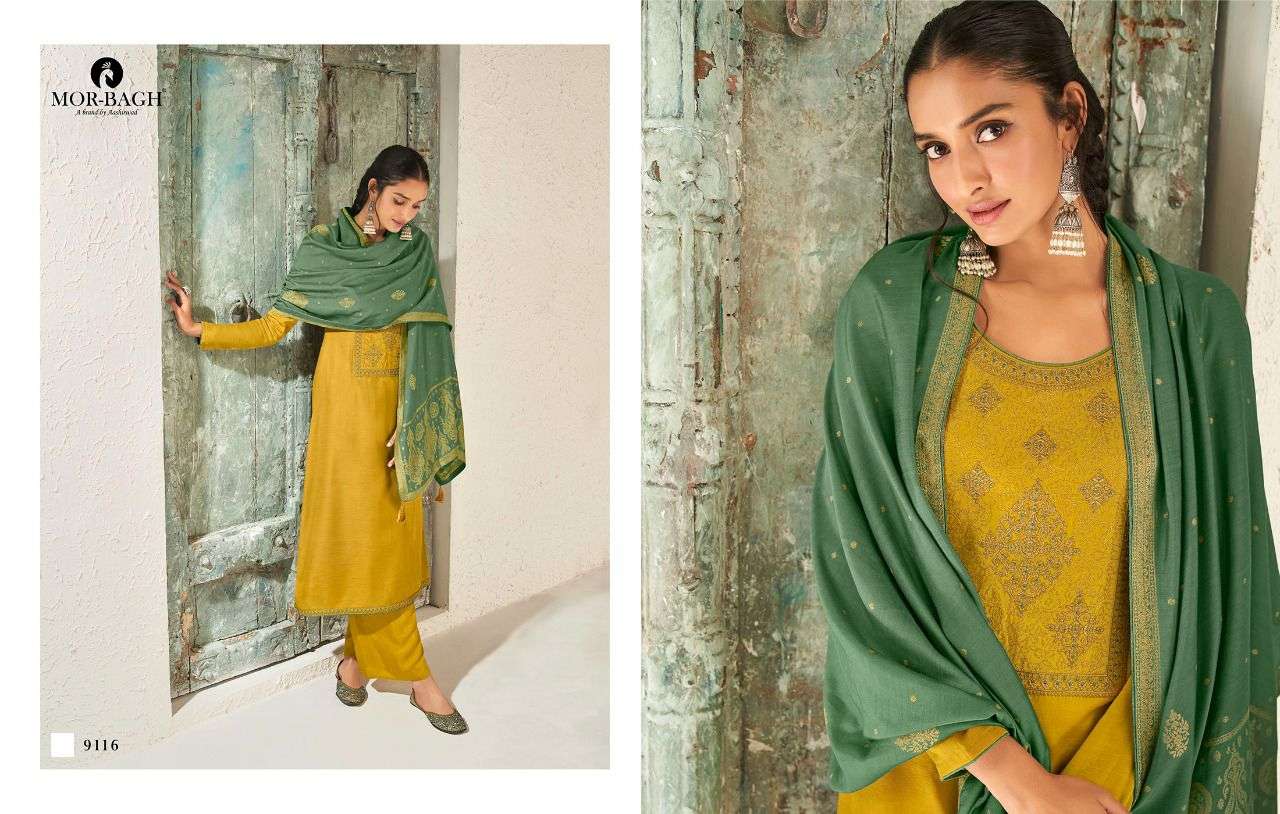 Aashirwad Mor Bagh Misri 9115 Series catalog  Designer Salwar Kameez 