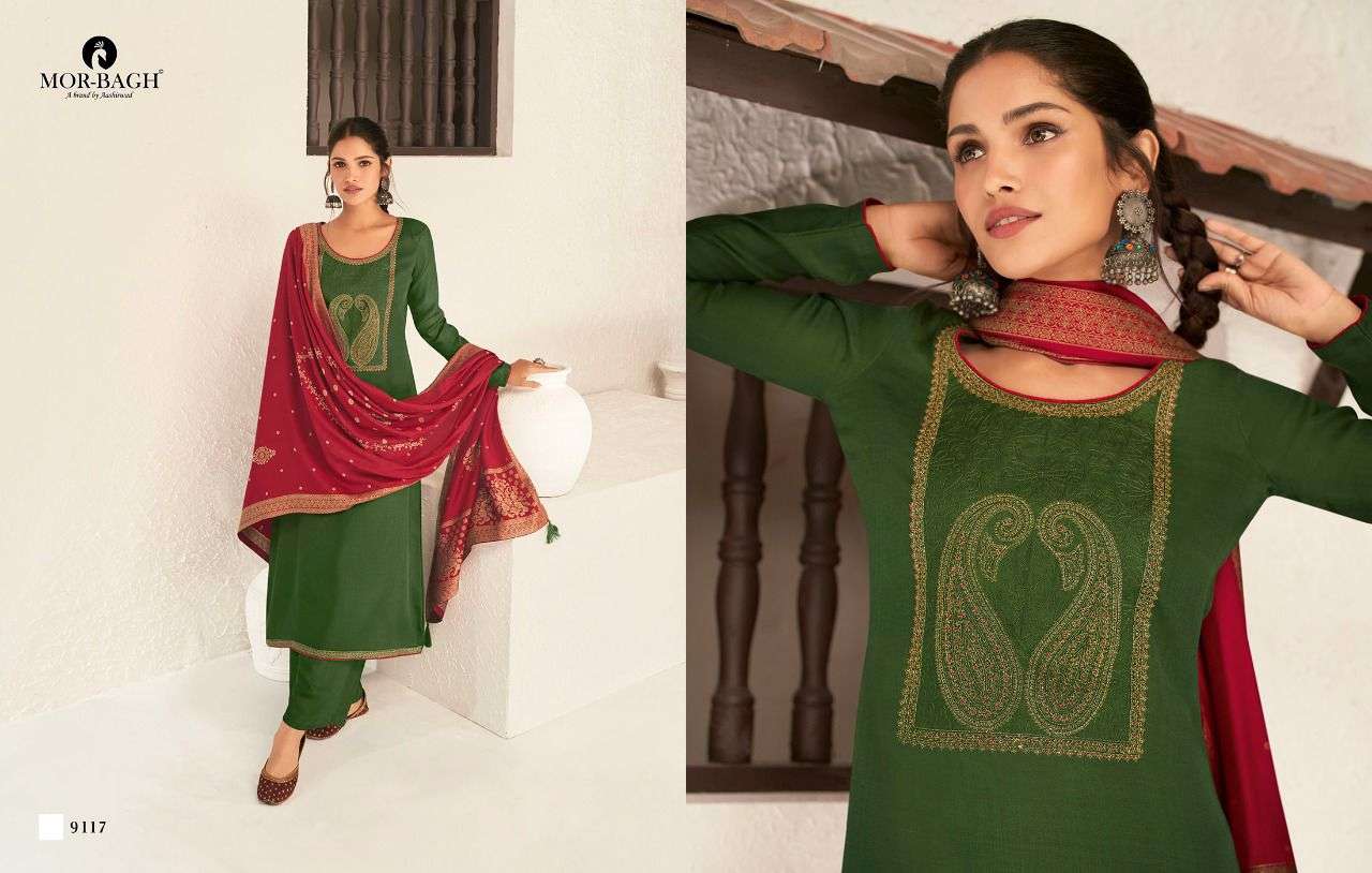 Aashirwad Mor Bagh Misri 9115 Series catalog  Designer Salwar Kameez 