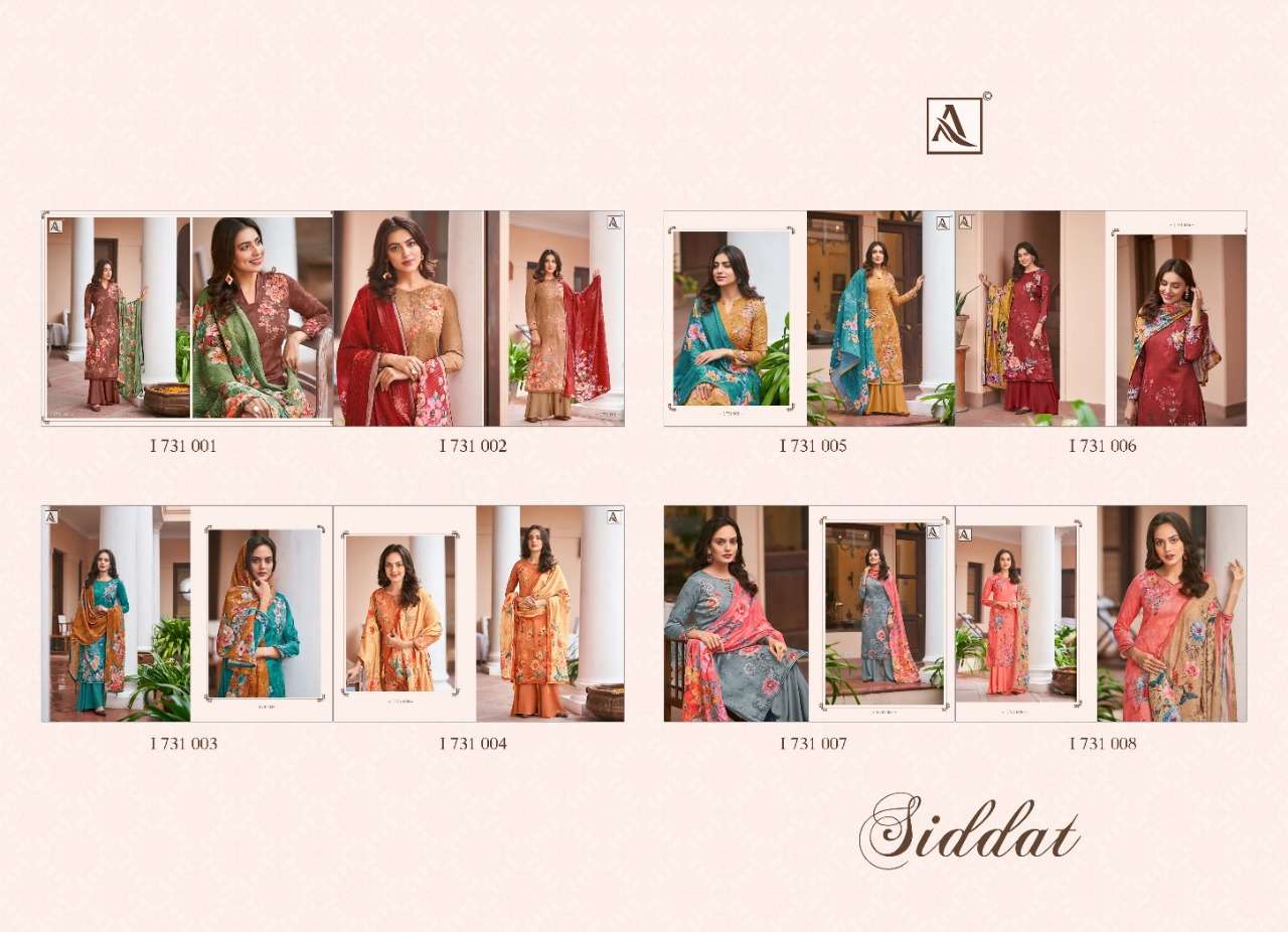 Alok Siddat Catalog Cotton Printed Designer Wear Dress Materials