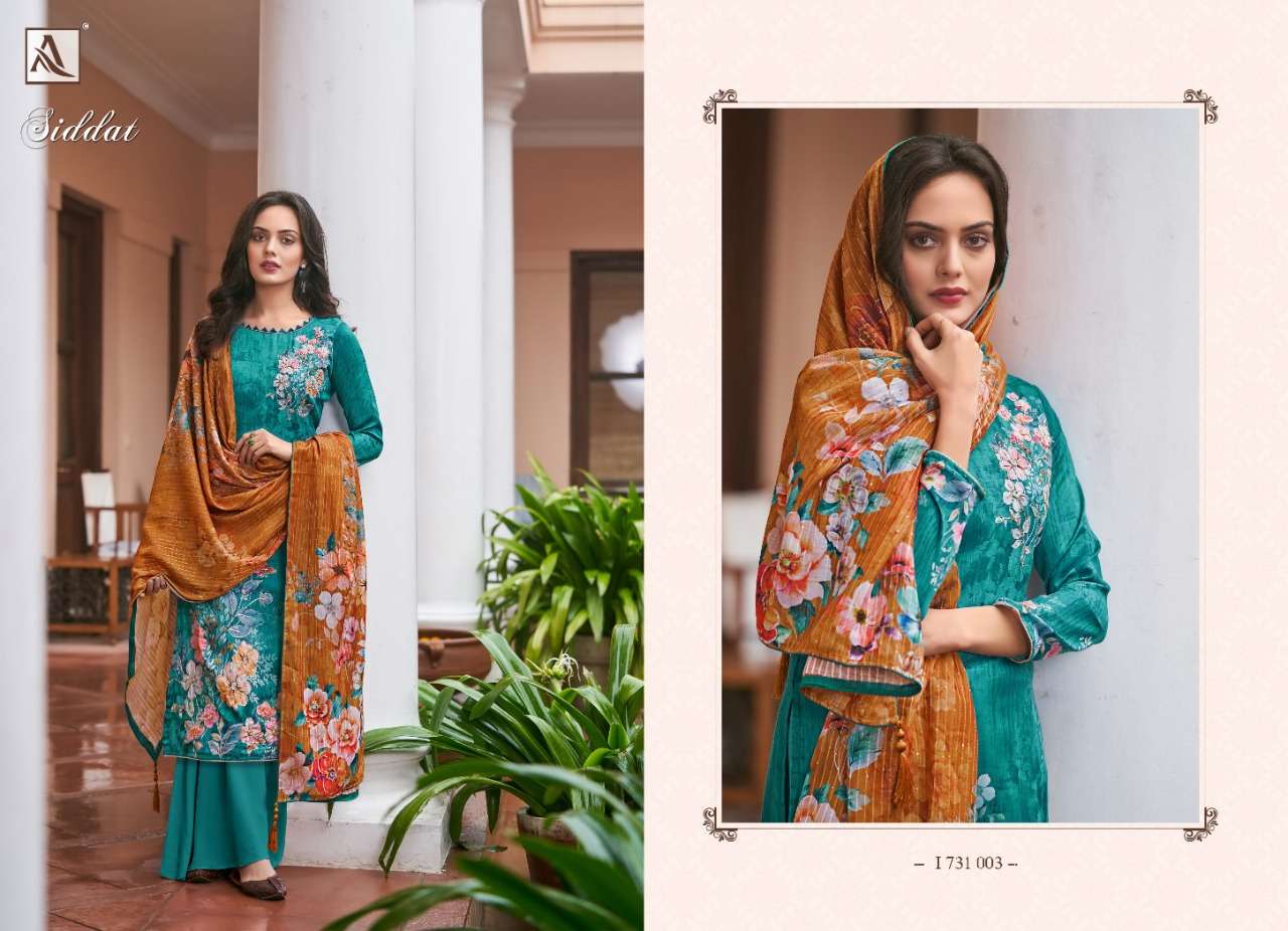 Alok Siddat Catalog Cotton Printed Designer Wear Dress Materials