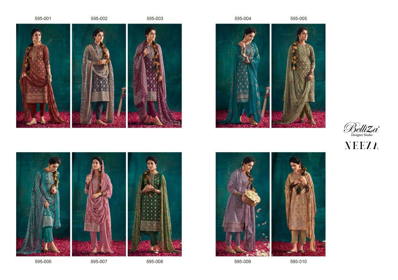 Belliza Neeza catalog  Pure Heavy Jam Cotton Daily Wear unstitched Dress Materials