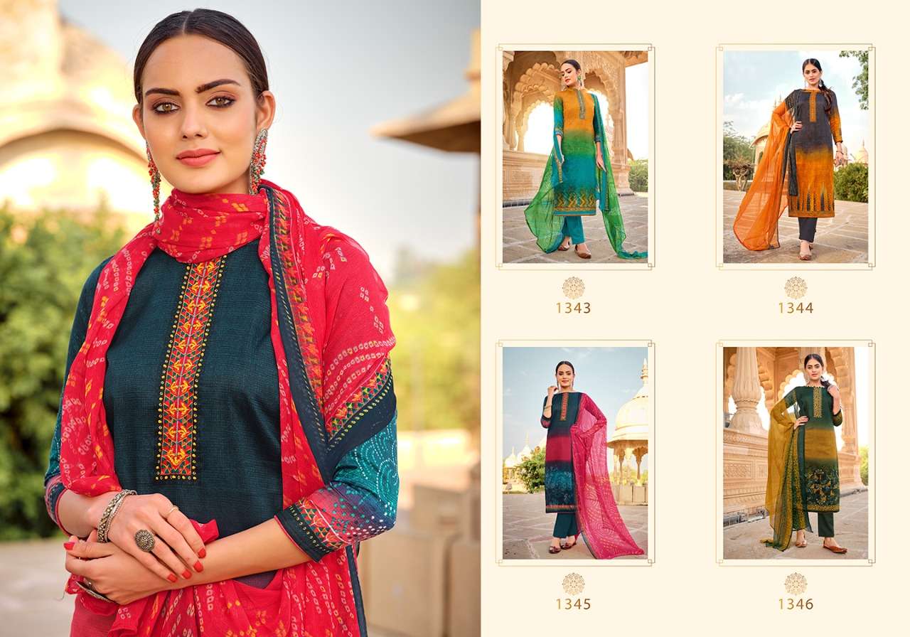 Bipson Shades Catalog Pure Jam Satin Daily Wear Dress Materials