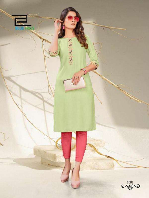 Blue Hills Mohini vol 2 catalog Rayon Casual wear ladies Kurti