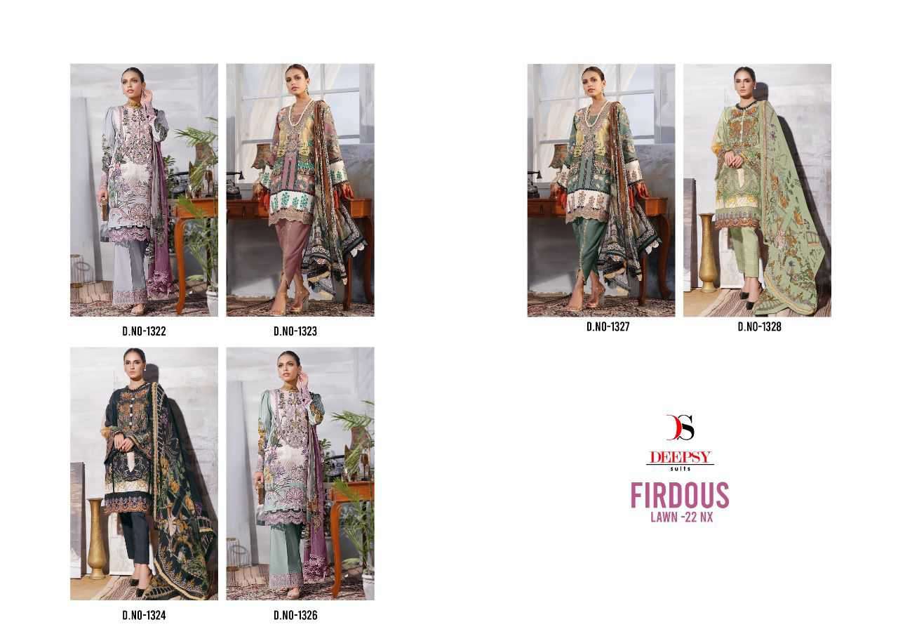 Deepsy Firdous Lawn  vol 22 Nx  catalog Pakistani Salwar Kameez