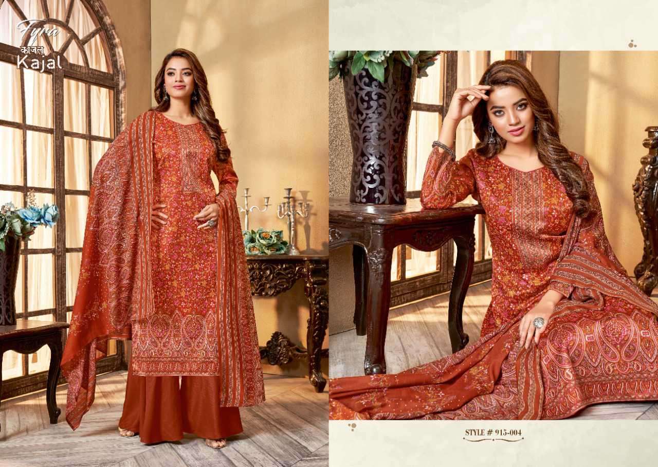 Fyra Kajal Catalog Jam Cotton Designer Dress Materials