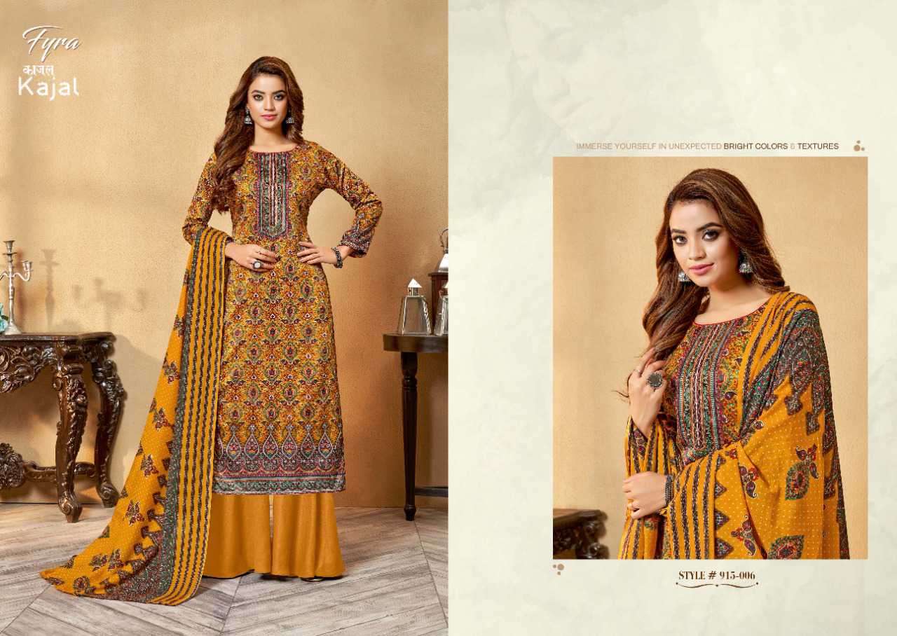 Fyra Kajal Catalog Jam Cotton Designer Dress Materials