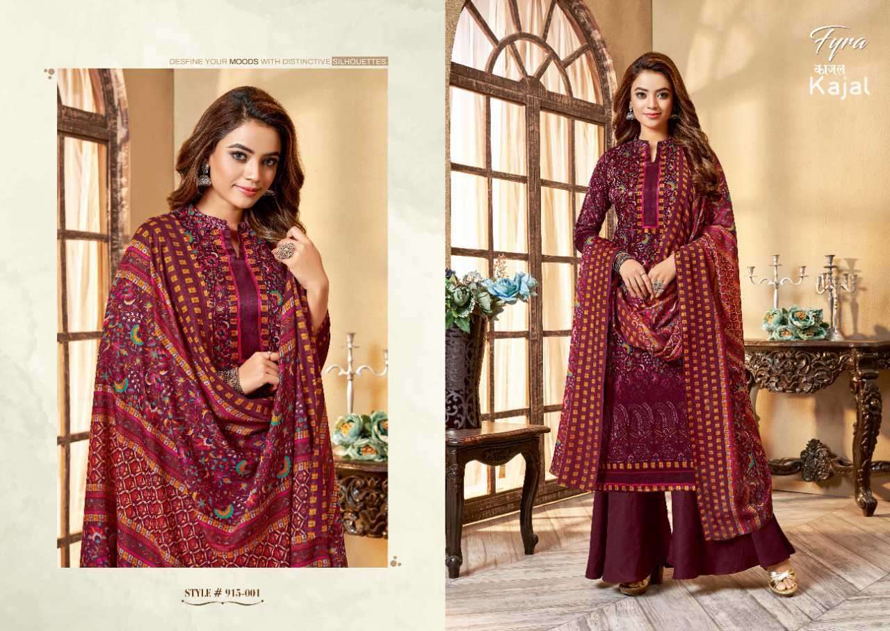 Fyra Kajal Catalog Jam Cotton Designer Dress Materials