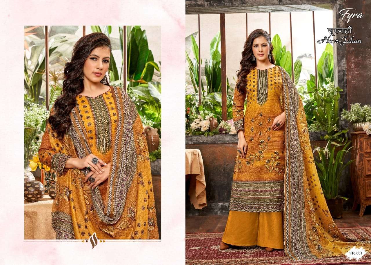 Fyra Noor Jahan Vol 4  Catalog Pure Cotton Regular Wear Dress Material