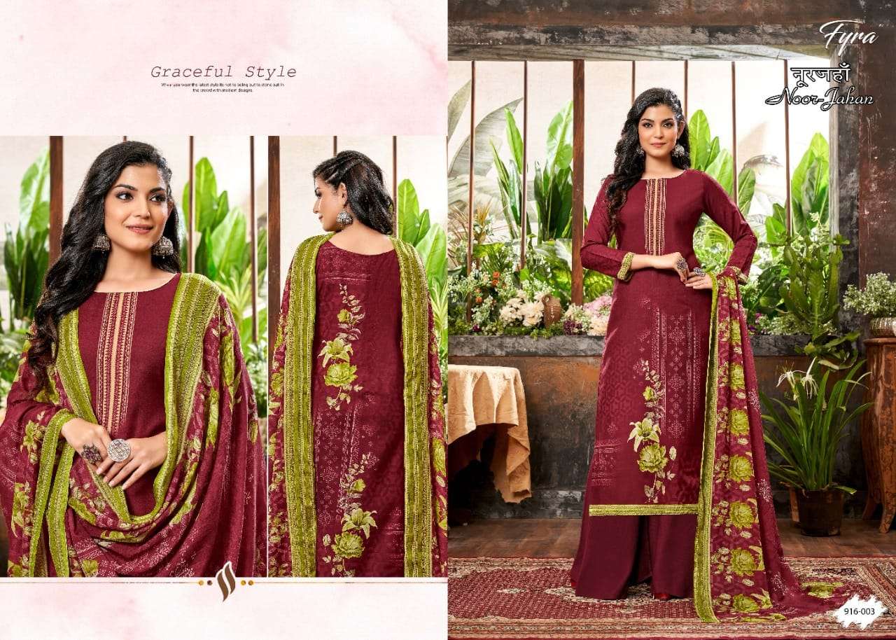 Fyra Noor Jahan Vol 4  Catalog Pure Cotton Regular Wear Dress Material