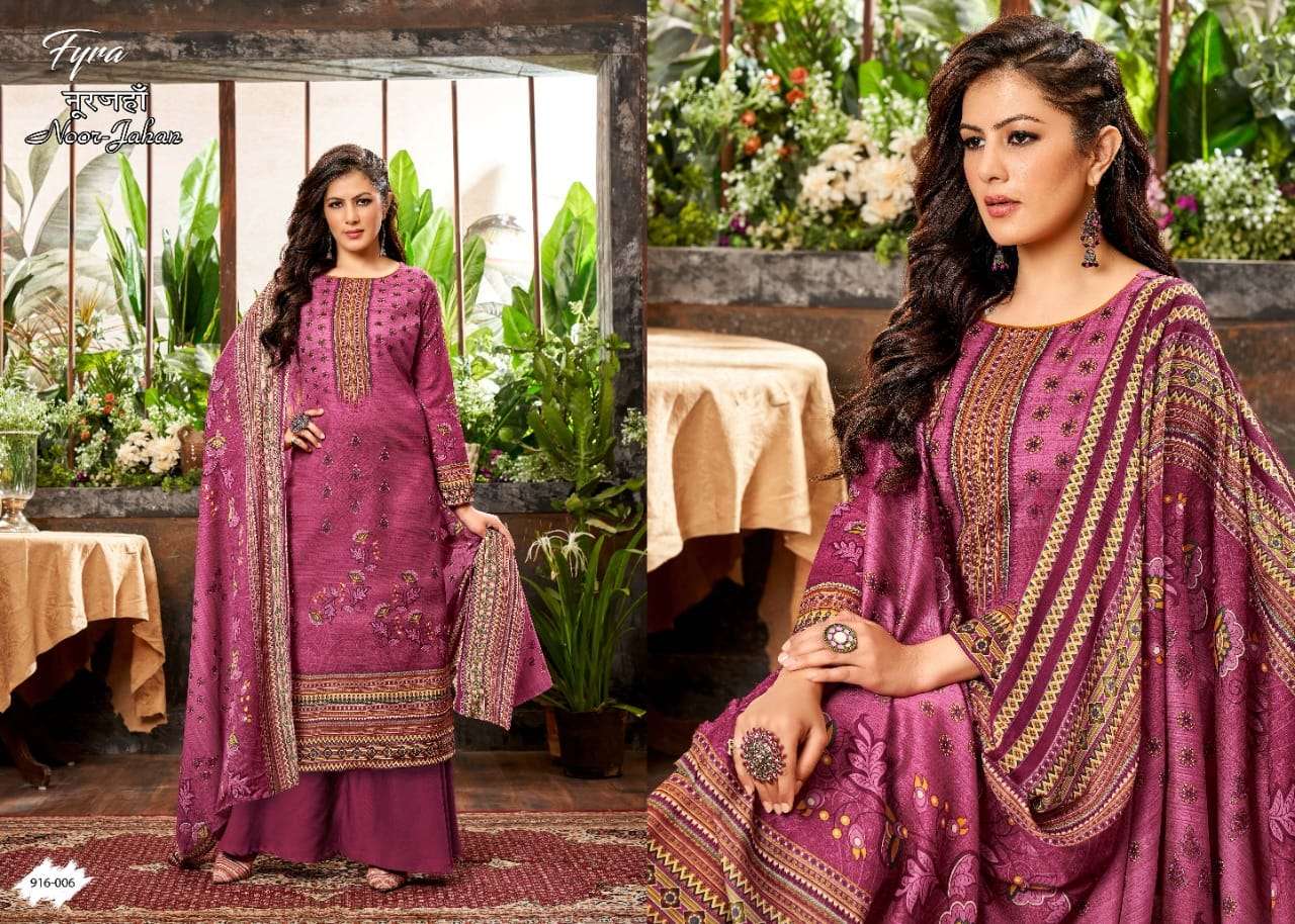 Fyra Noor Jahan Vol 4  Catalog Pure Cotton Regular Wear Dress Material