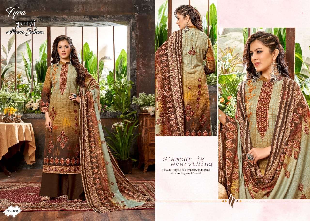 Fyra Noor Jahan Vol 4  Catalog Pure Cotton Regular Wear Dress Material