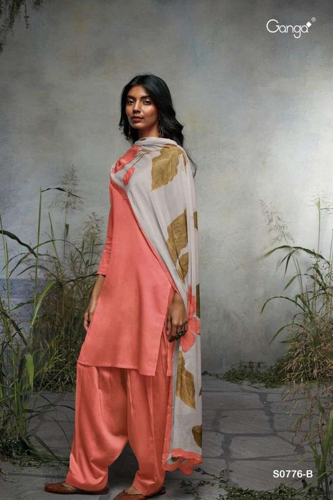 Ganga Selvi 776 Catalog Cotton Dress Materials