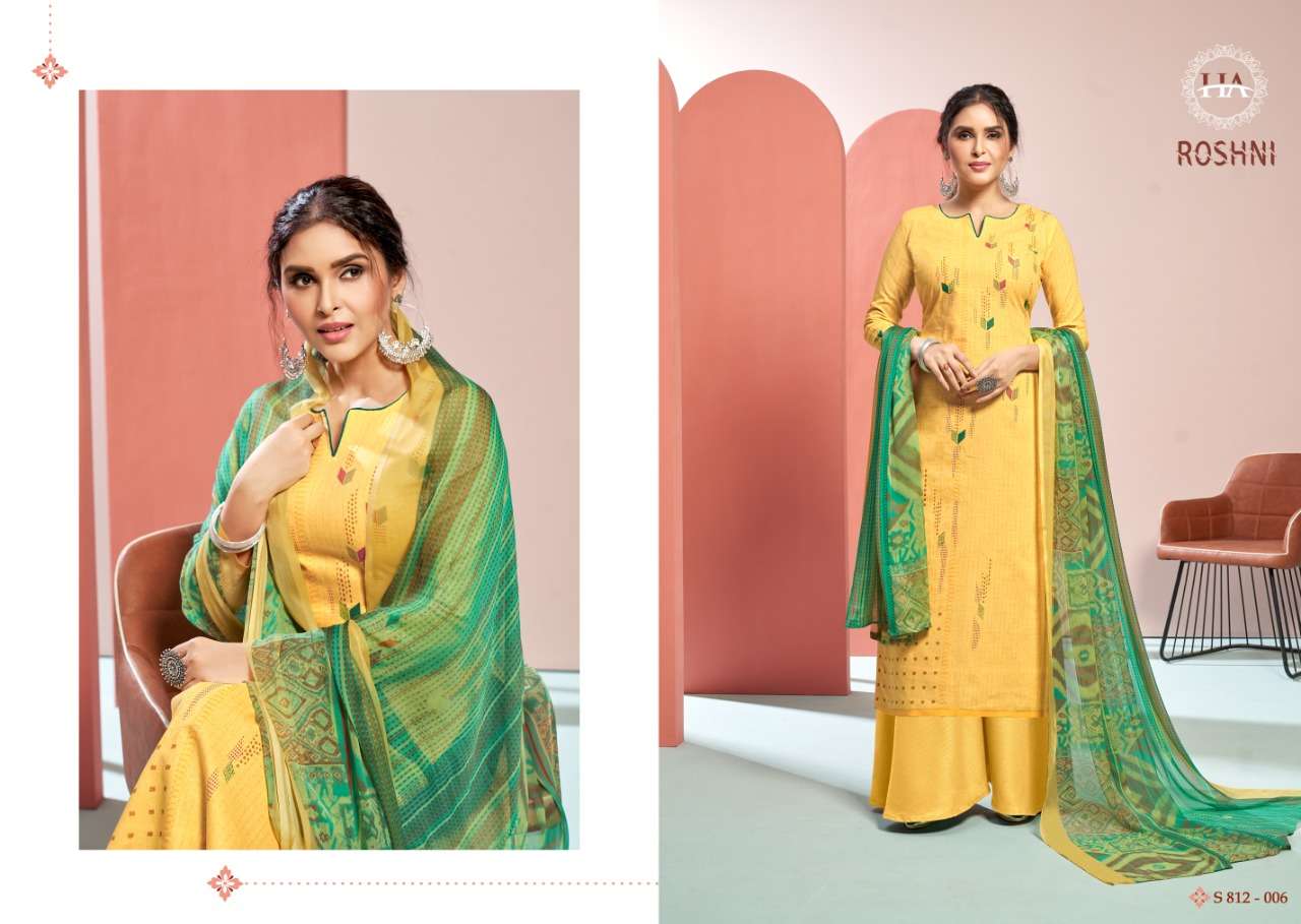Harshit Roshni  catalog Pure Jam Cotton Casual Wear  Dress Materials