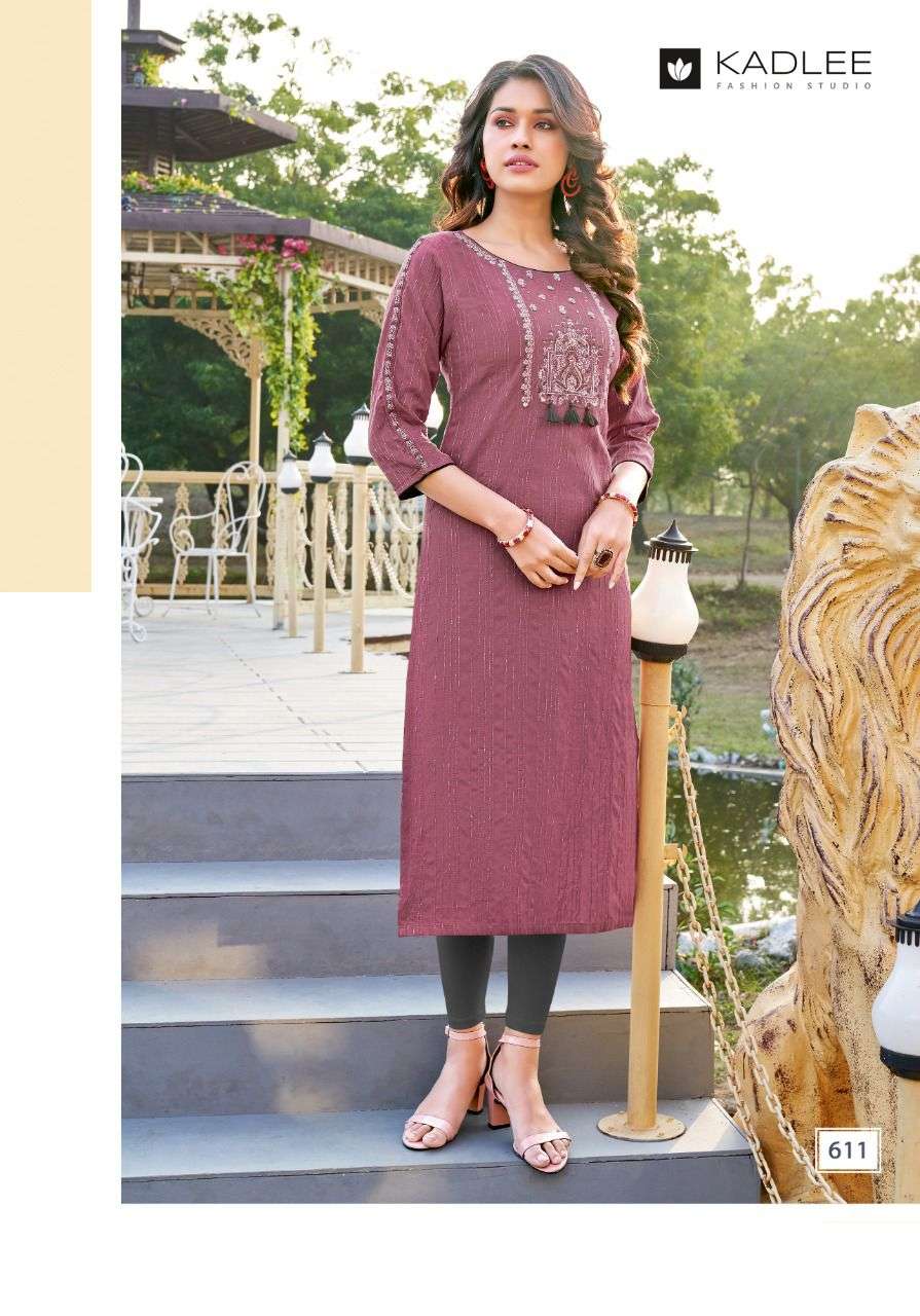 Kadlee Kashish Catalog Festive Wear Rayon Kurtis  